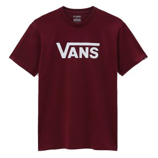Vans Classic T-Shirt - Burgundy White