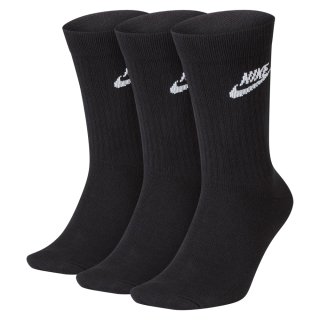 Nike EveryDay Essential Crew Socken 3 Pack - Black/White