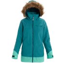 Wms Lelah Snowboard Jacke - Green-Blue Slate / Cockatoo XS