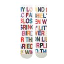 Wms Love Letters Socken - Multi