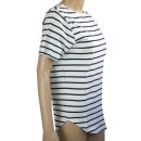 Wemoto Wms Nana T-Shirt - Off White/Navy Blue