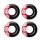 Element Wheels Section - Red 52mm