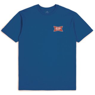 Brixton Quarter S/S Tee T-Shirt - Cobalt
