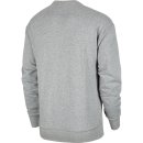 SB Crew Sweatshirt - DK Grey Heather/White