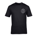 Switch T-Shirt Circle Logo Front/Back- Black/White M