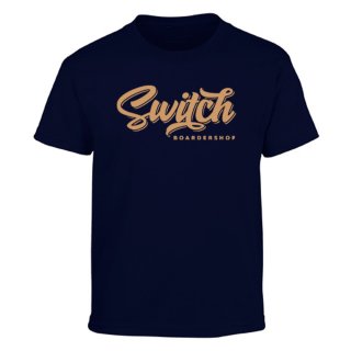 Kid´s Switch T-Shirt Tag Logo - Navy