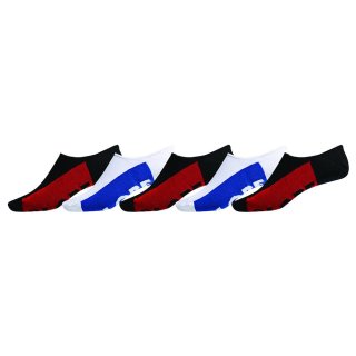 Invisible Sock 5 Pack - Black/White US7-11