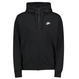 Nike NSW Club Zip-Hoodie - Black
