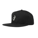 Okay Snapback Cap - Black