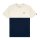 Colorblock Tee T-Shirt - Dress Blues/Seed Pearl