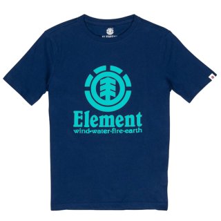 Kids Vertical SS Boy T-Shirt - Blue Depth