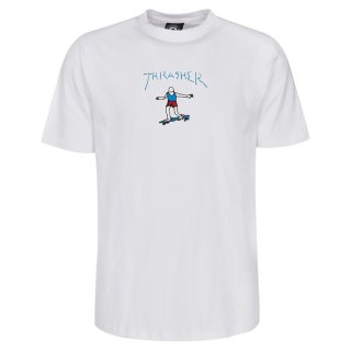 Thrasher Gonz Logo T-Shirt - White