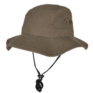 Angler Hut  - Bucket Hat - Dark Olive