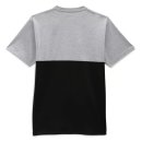 Vans Colorblock Tee T-Shirt - Athletic Heather-Black XL