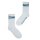 Nappo Stripe Socken - White