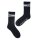 Homeboy Nappo Stripe Socken - Black/Aqua S/M