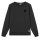Basement Flock Crew Sweatshirt - Black