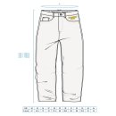 x-tra BAGGY Jeans - Moon 28/L30