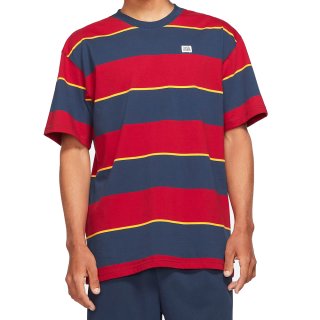 SB Striped Skate T-Shirt - Midnight Navy