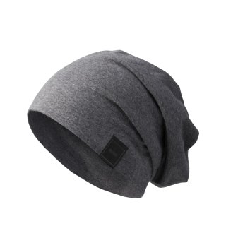 Jersey Beanie - Heather Charcoal S/M