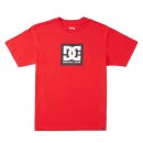DC Square Star T-Shirt - Racing Red