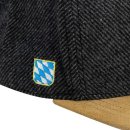 Bavarian Caps Kreizweis Altbayern Snapback Cap - Dunkelgrau