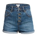 Roxy Wms Authentic Summer High Jeans Short - Vintage Medium Blue 28