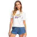 Roxy Wms Biarritz Vibes T-Shirt - Snow White L