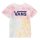 Vans Wms Logo Wash Crew T-Shirt - Cradle Pink Dye