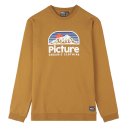 Picture Authentic Crew Sweatshirt - Pumpkin Sky