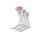 Adidas SOLID CREW SOCK/Socken – 3 Pack - White/Orarus