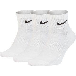 Nike NOS Everyday Cushioned Training Ankle Socks 3-Pack - White/Black XL = EU46-50