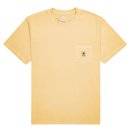 Element Basic Pocket Label T-Shirt - Cream Gold
