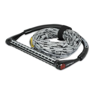 OBrien 4-Section Poly-E Wakeboard Seil & Griff Combo - Grey