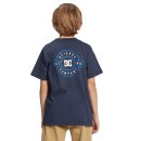 DC Crest T-Shirt f&uuml;r Jungen - Navy Blazer Garment Dye
