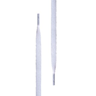 Tube Laces White Flat Laces/Schnürrsenkel 90 cm - White