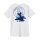 Macba Life T-Shirt Spit Logo Tee - White/Blue