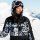 Roxy Presence Parka - Snowboard Jacke - True Black Black Flowers