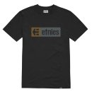 Etnies New Box S/S Tee T-Shirt - Black/Gum