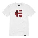 Etnies Icon Print Tee T-Shirt - White/Red