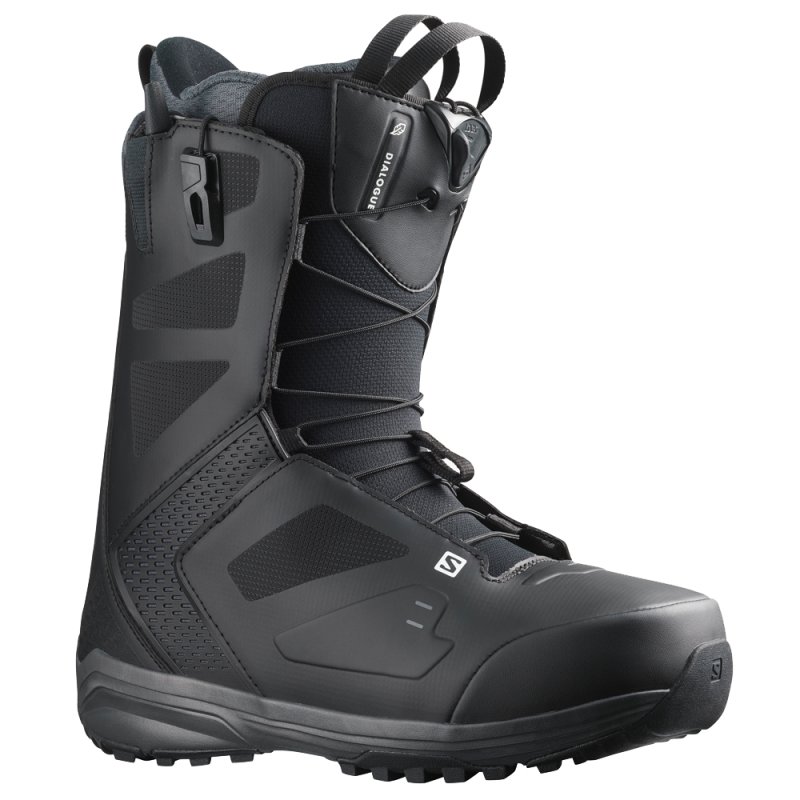 Salomon Dialogue WIDE JP Snowboard Boot - Black / Black / Magnet