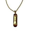 Macba Life Necklace/Halskette -Skate Pendant-Gold