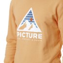 Picture Authentic Crew Sweatshirt - Pumpkin