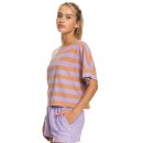 Roxy Stripy Sand T-Shirt - Cork Sunray Stripe Stripe