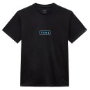 Vans Classic Easy Box T-Shirt - Black/White/Waterfall