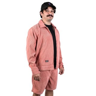 The Dudes Loose Cannon Cord Jacke - Pink