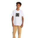 DC Square Star Fill T-Shirt Boys - White/Greystone