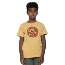 Santa Cruz Youth Classic Dot T-Shirt - Parchment