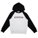 Independent Youth Bar Hoodie - Black/Heather Grey