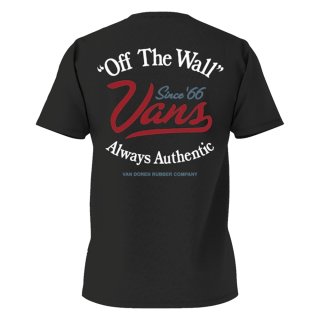 Vans Gas Station Logo Tee T-Shirt - Black